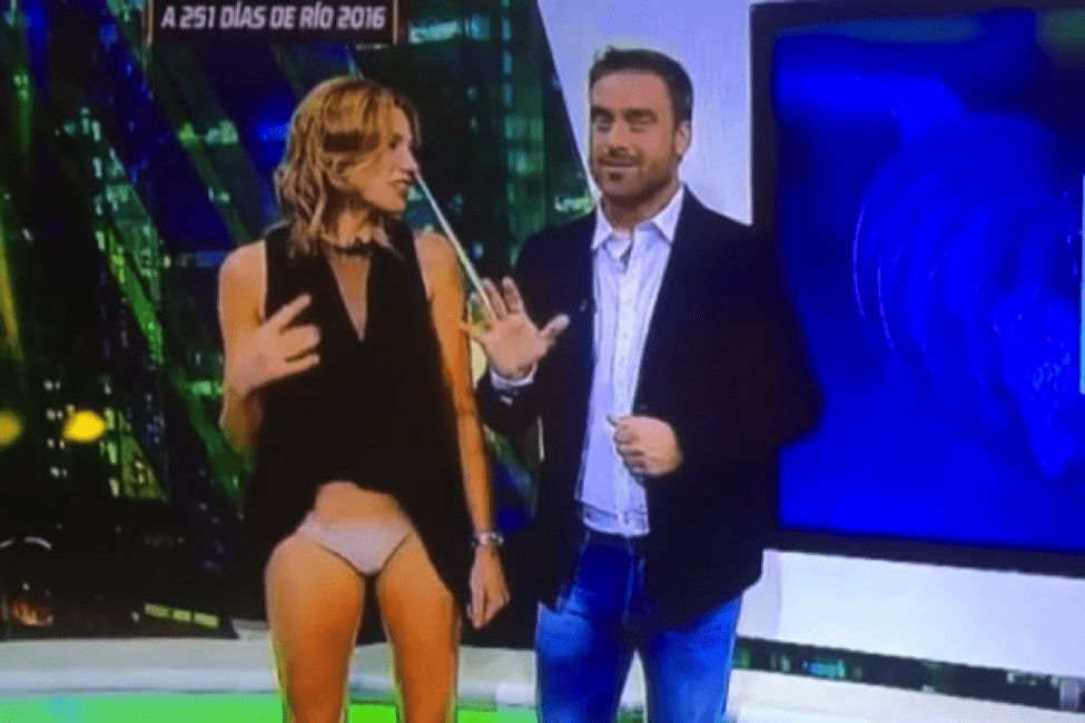 TV Presenter Exposed Naked. 