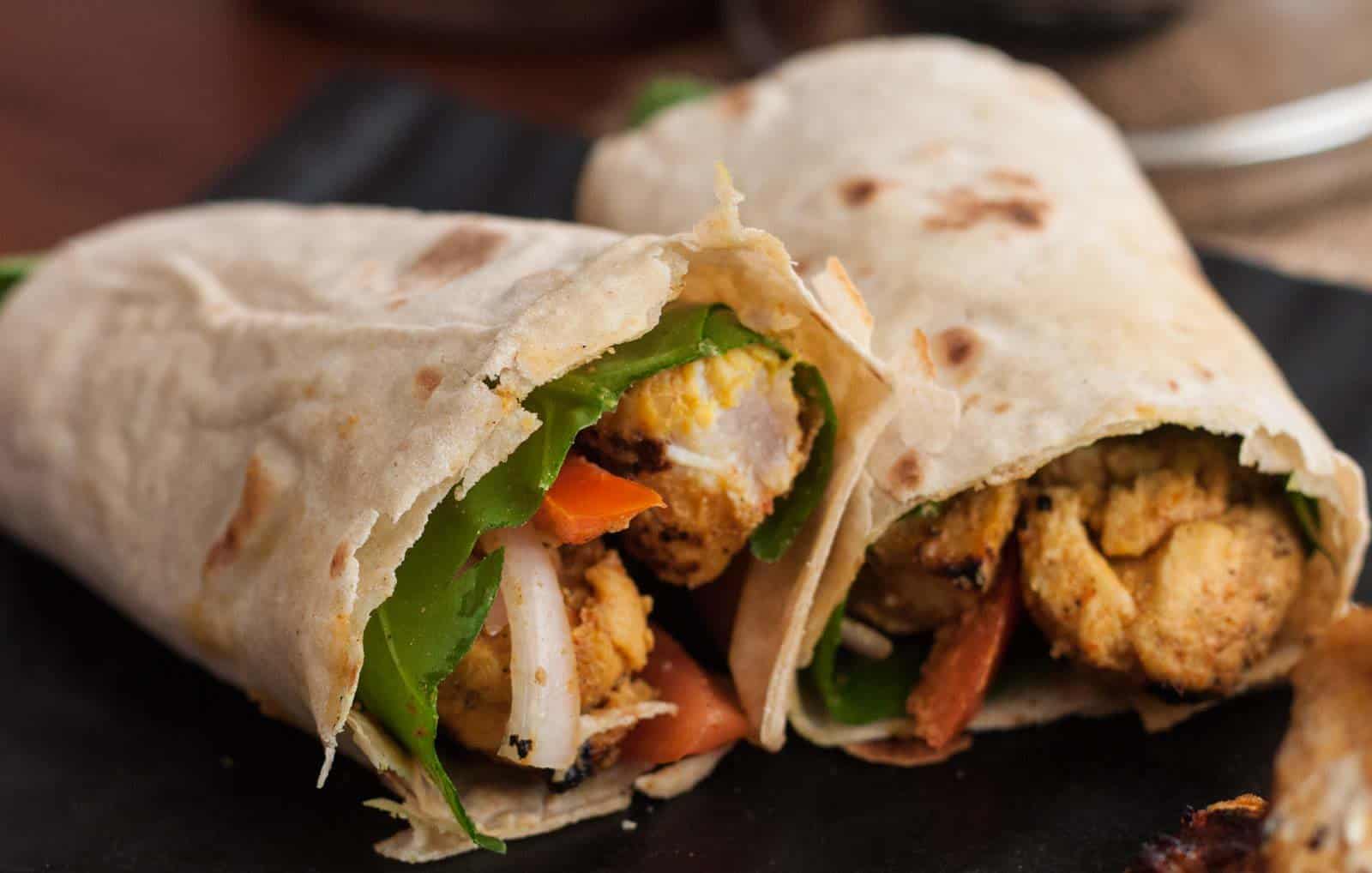 TrendMantra Chicken_Tikka_Wrap_Recipes Complete List Of Popular Must Have Food Places In Delhi! This Needs To Be Saved & Shared 