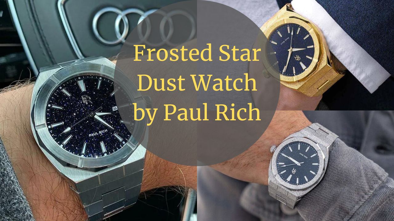 Frosted Star Dust Watch by Paul Rich